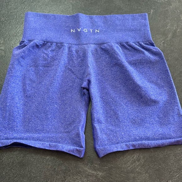 Nvgtn blueish/purple shorts - Picture 1 of 4